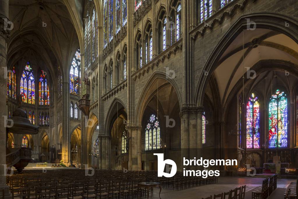 Holy Sacrament Chapel. St Stephen's Cathedral in Metz