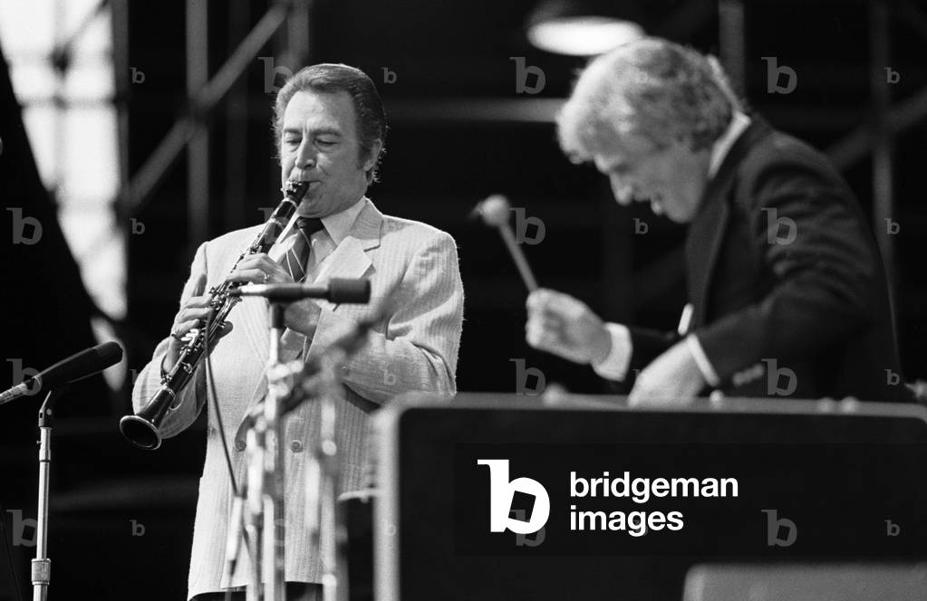 Buddy Defranco (clarinet) and Terry Gibbs