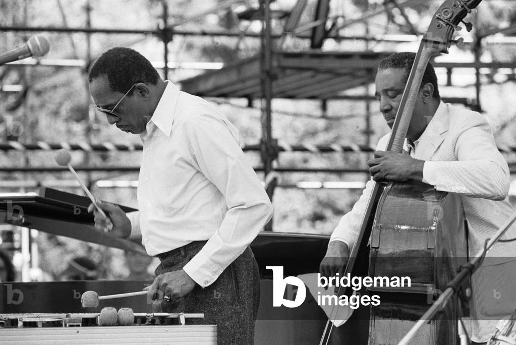 Milt Jackson (vibraphone) and Ray brown