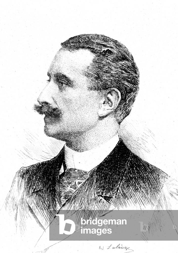Paul DESCHANEL (1855-1922), French statesman. Engraving 1900