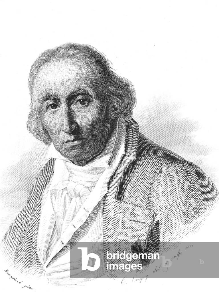 Joseph Marie JACQUARD (1752-1834), French inventor (weaving metiers).