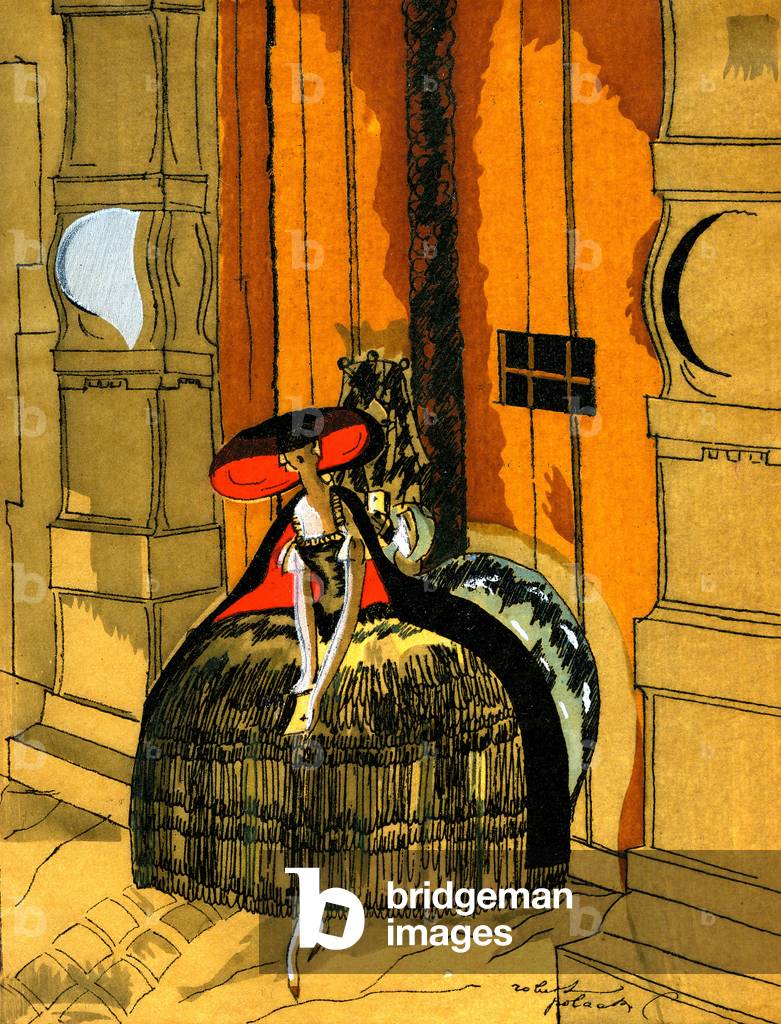 Illustration for Tales of Spain and Italy by Alfred de Musset (print)