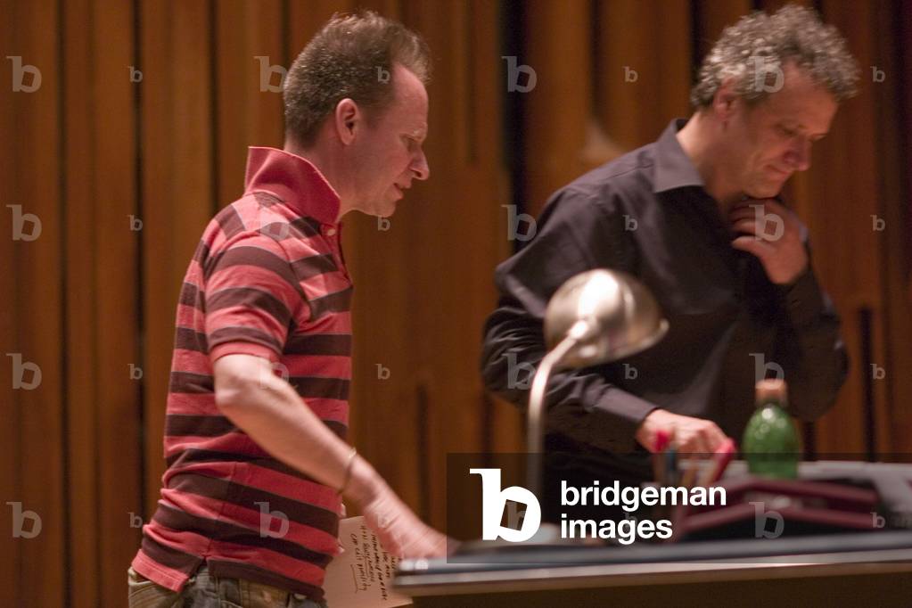 Director Peter Sellars directing