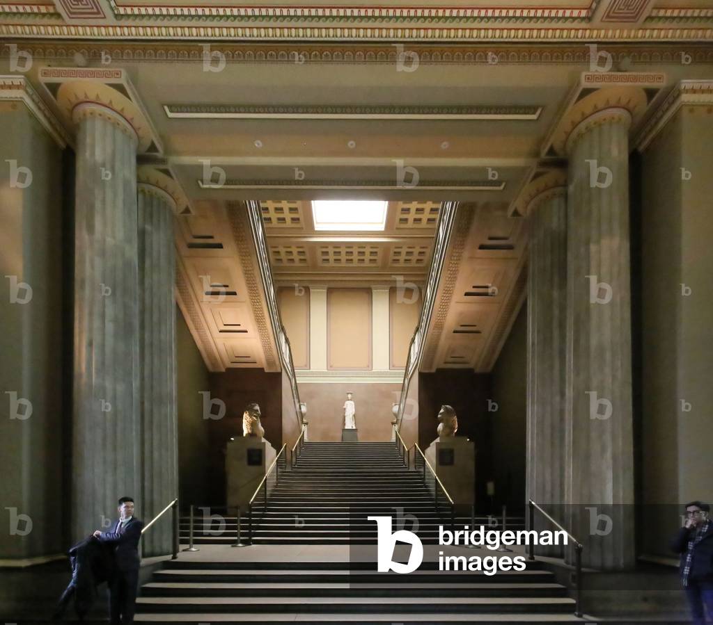 The Great Stairs, British Museum, London (photo)