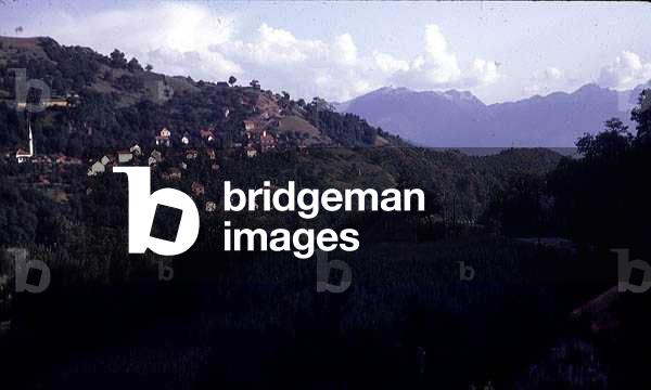 Ivan Sedlo, Mountains of Bosnia seen from nearby (photo)