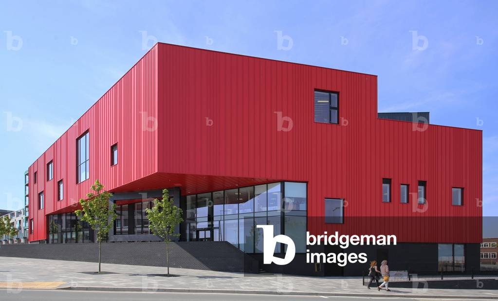 Plymouth School for the Creative Arts from the east (photo)