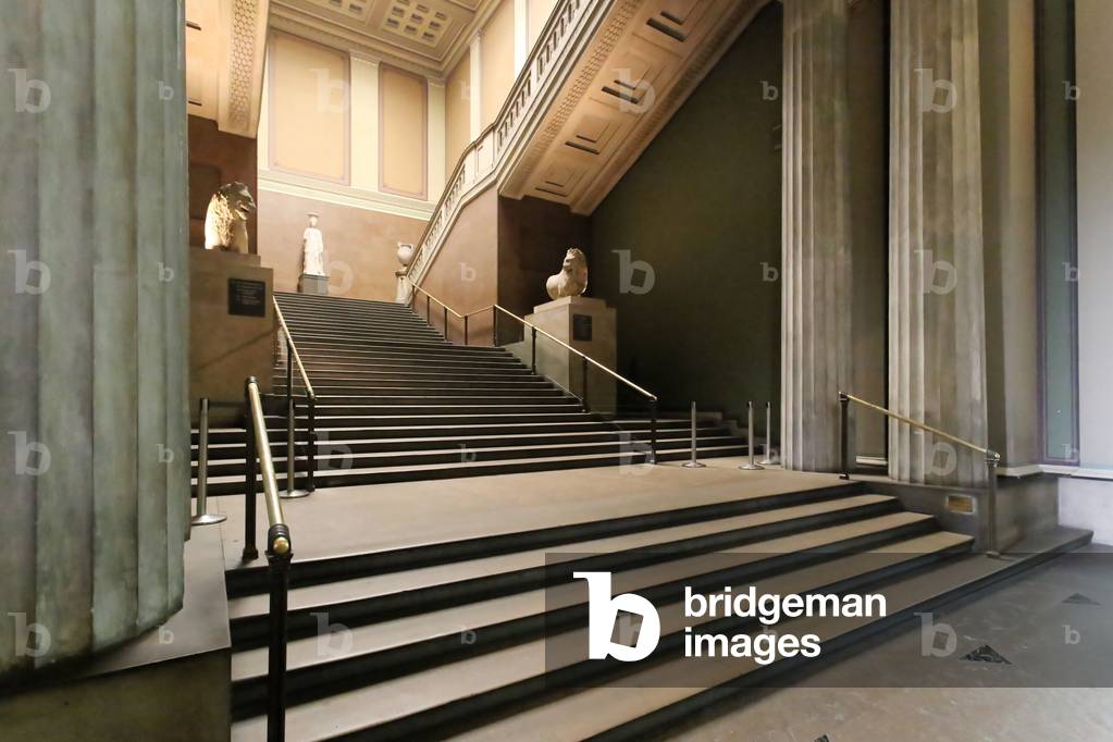 The Great Stairs, British Museum, London (photo)