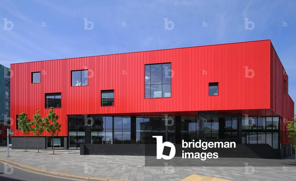 Plymouth School for the Creative Arts from the south (photo)