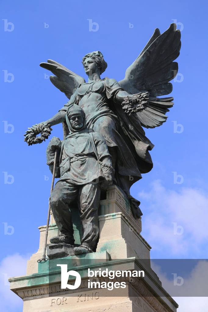 Monument to Scott of the Antarctic, Devonport, Devon by Albert Hodge, 1913 (photo)