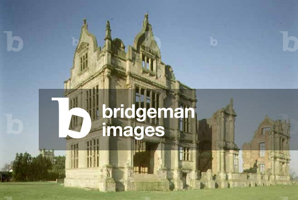 Exterior view, Moreton Corbet Castle, Shropshire, built c.1573-1576 (photo)