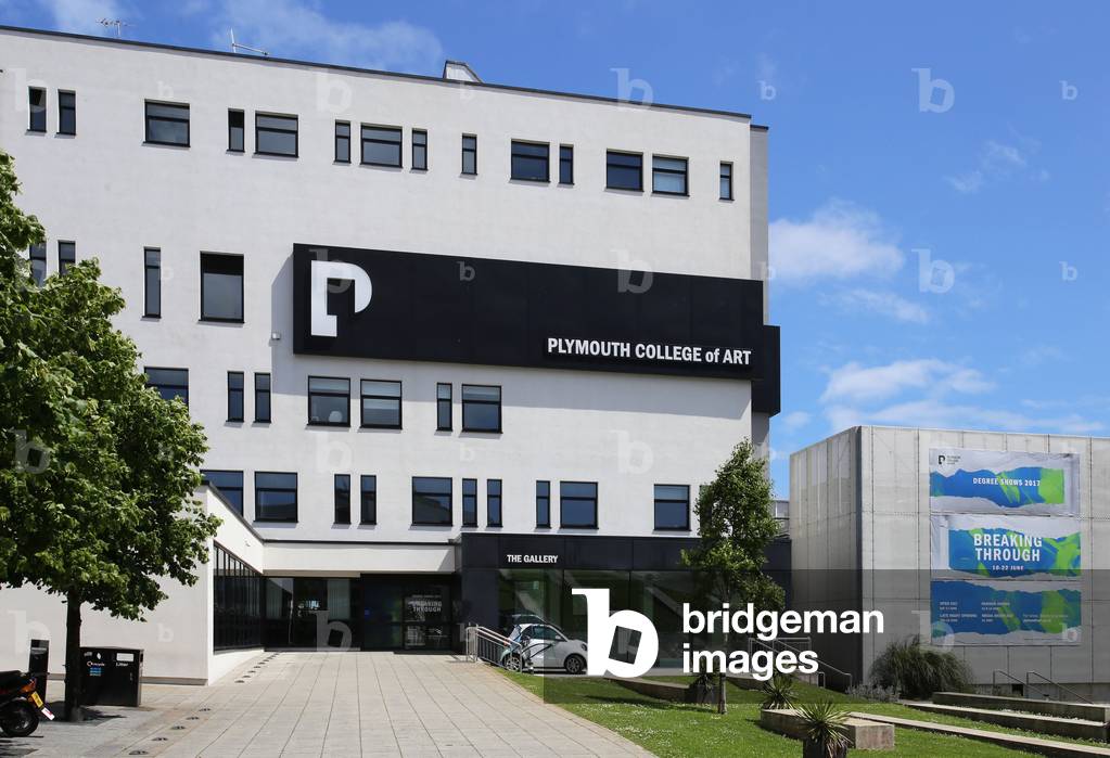View of an earlier building from the north west, Plymouth College of Art (photo)