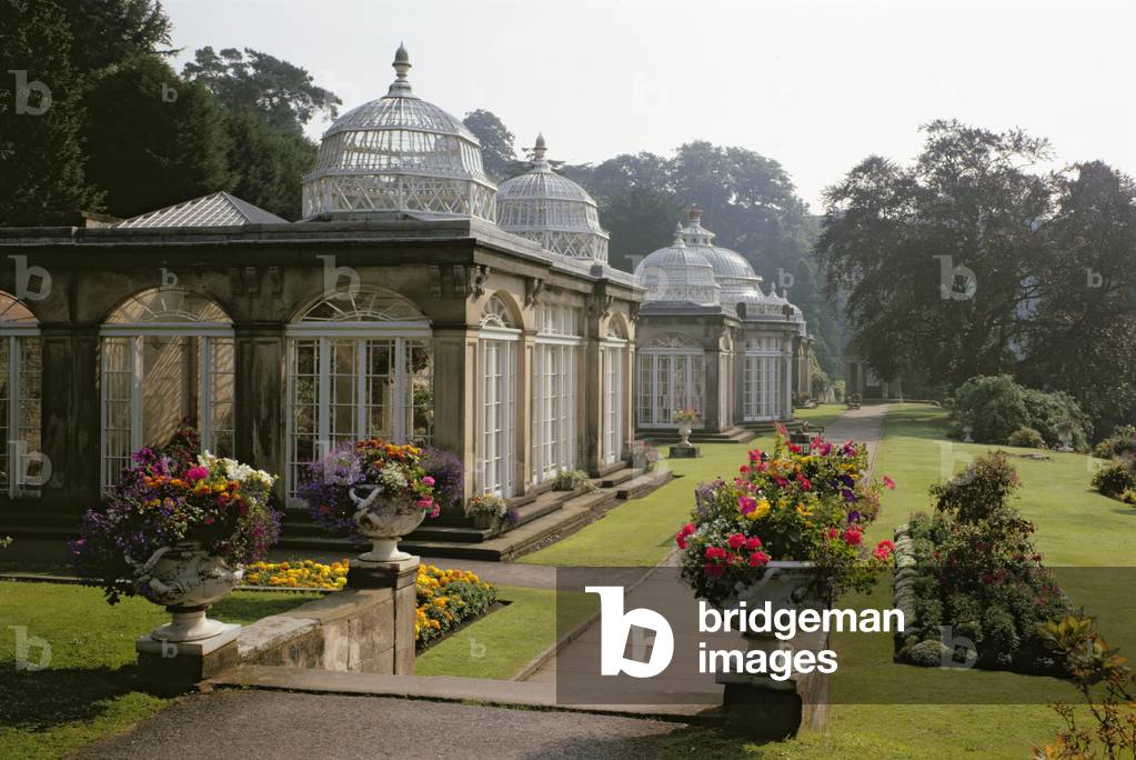 View of the conservatory, Alton Towers, Staffordshire (photo)