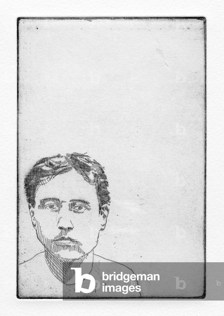 Hieronymus was a beekeeper, 2011 (etching)