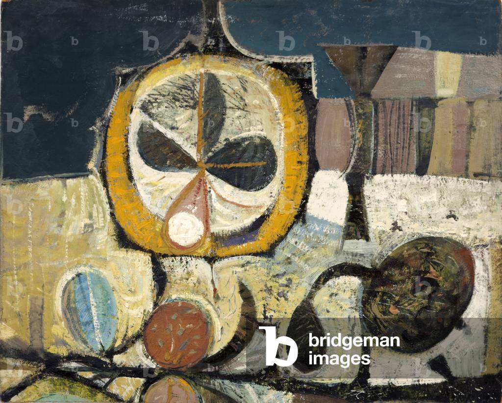 Siciliana, 1962 (oil on board)