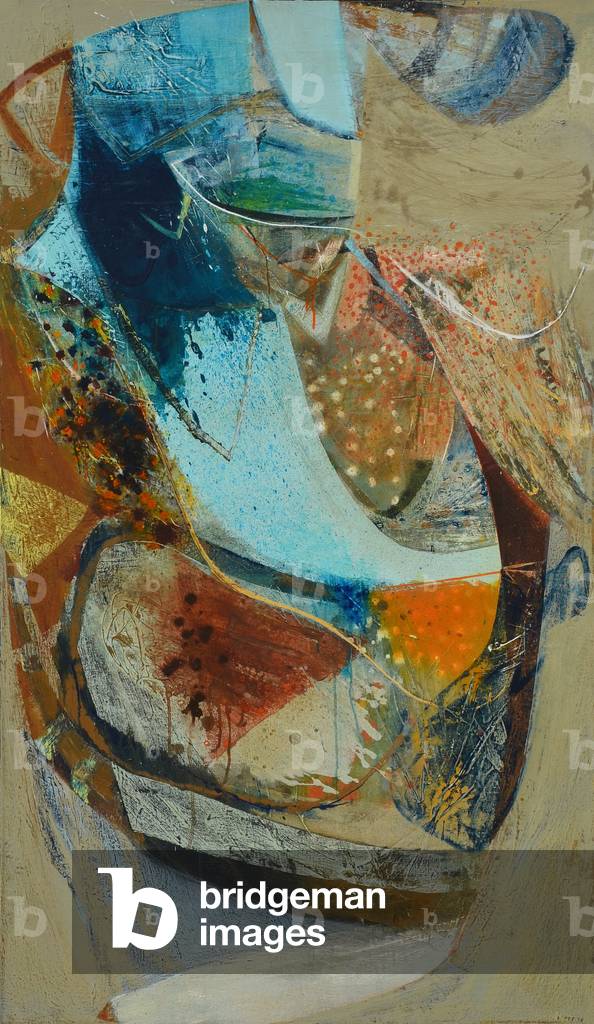 October, evening light, 2014 (acrylic on canvas)