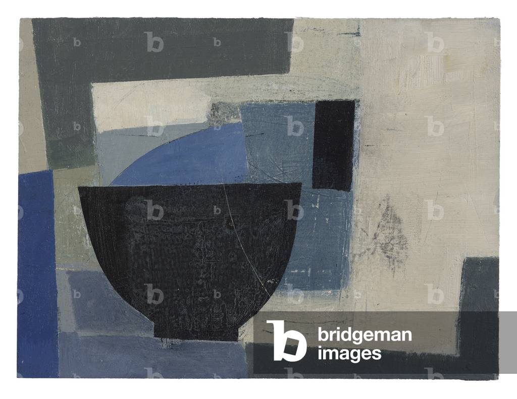 Black Bowl (oil on board)