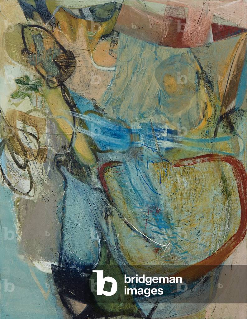 L'ancien polder de la prise, 2015 (acrylic on canvas)