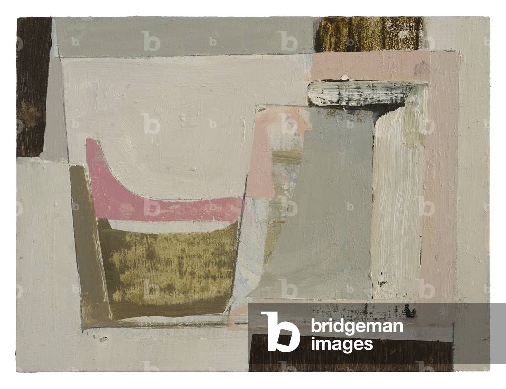 Interior with Pink (oil on board)