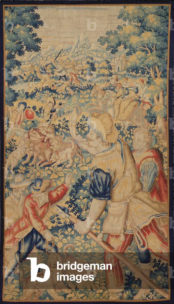 "Caccia scena", 16th Secolo di Flemish School