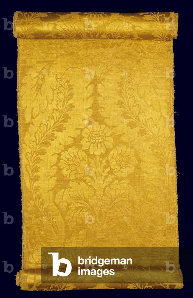 Silk Brocatelle, c.1680 (woven silk)