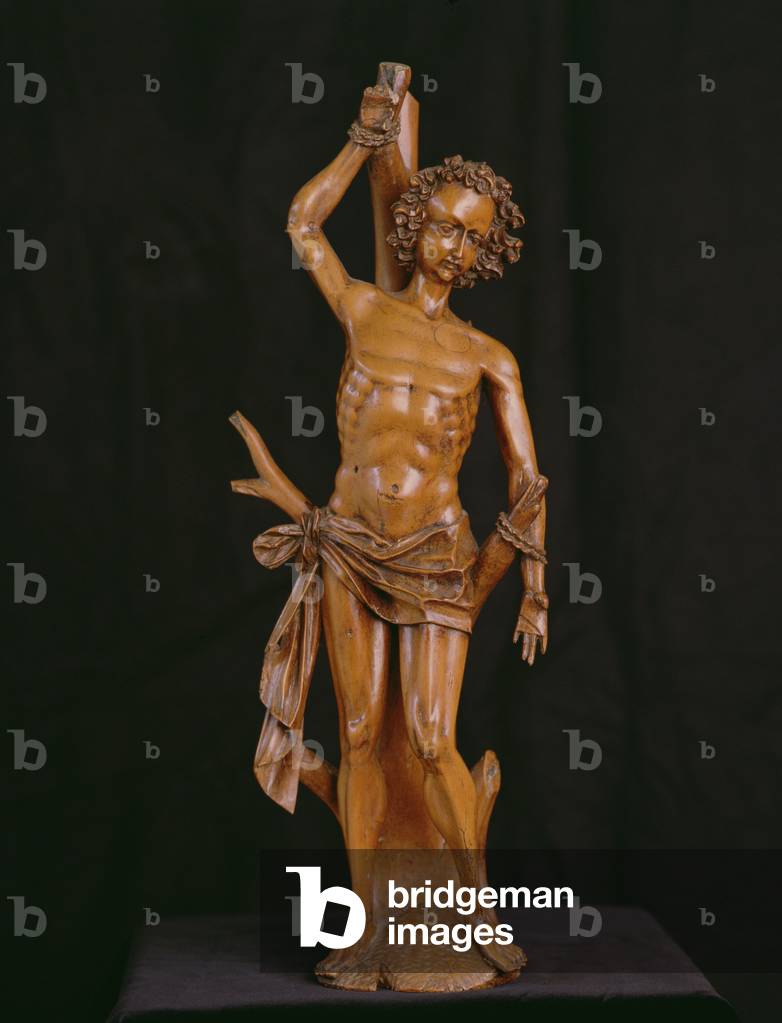 San Sebastiano, c.1600 (legno di frutta)