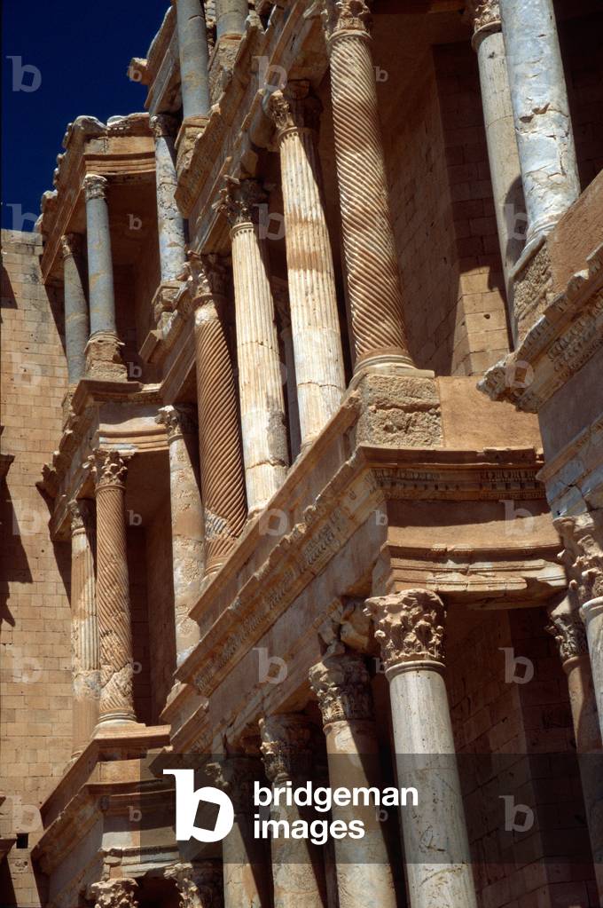 The stage of the Roman Theatre (photo)