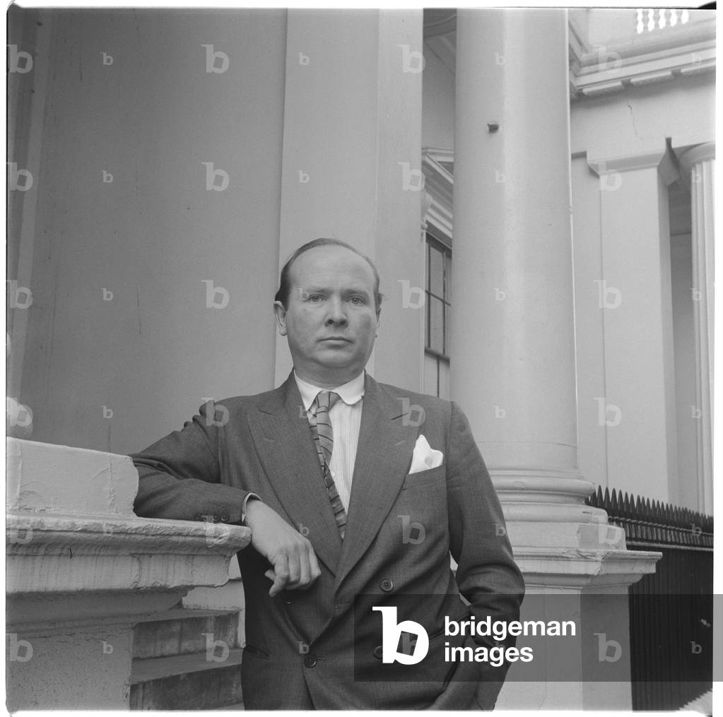John Raymond, c.1955 (b/w photo)