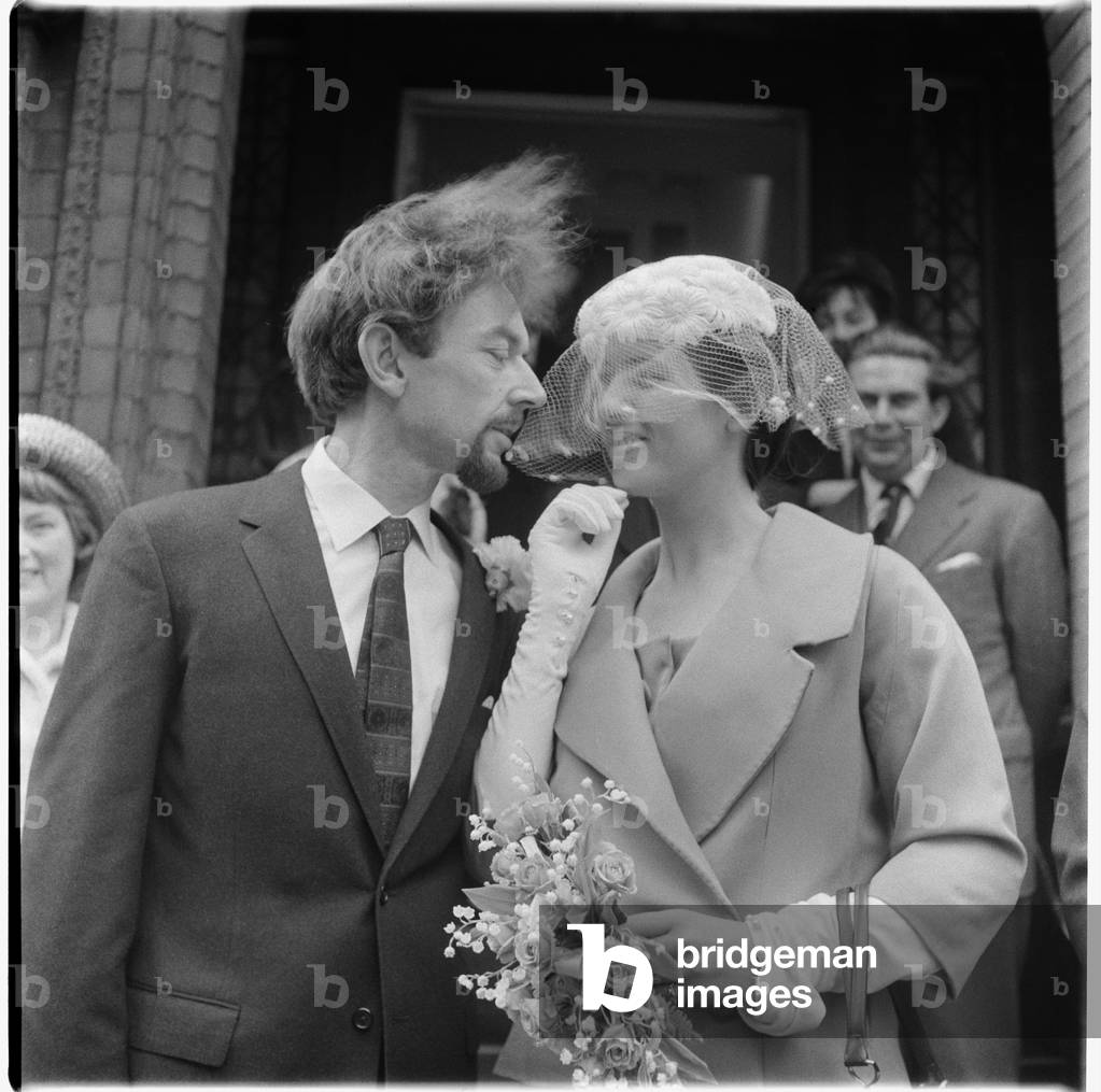 Lauraine's Wedding, mid 1950's, UK (b/w photo)