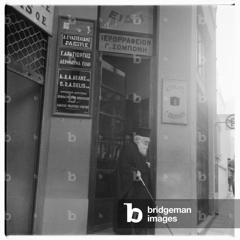 Greece, images of Athens and wider Greece, early 1950's (b/w photo)