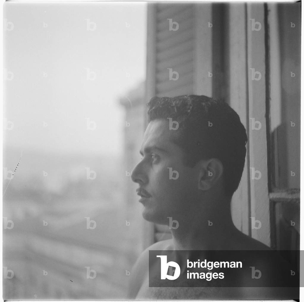 Peter's friend, c.1955 (b/w photo)