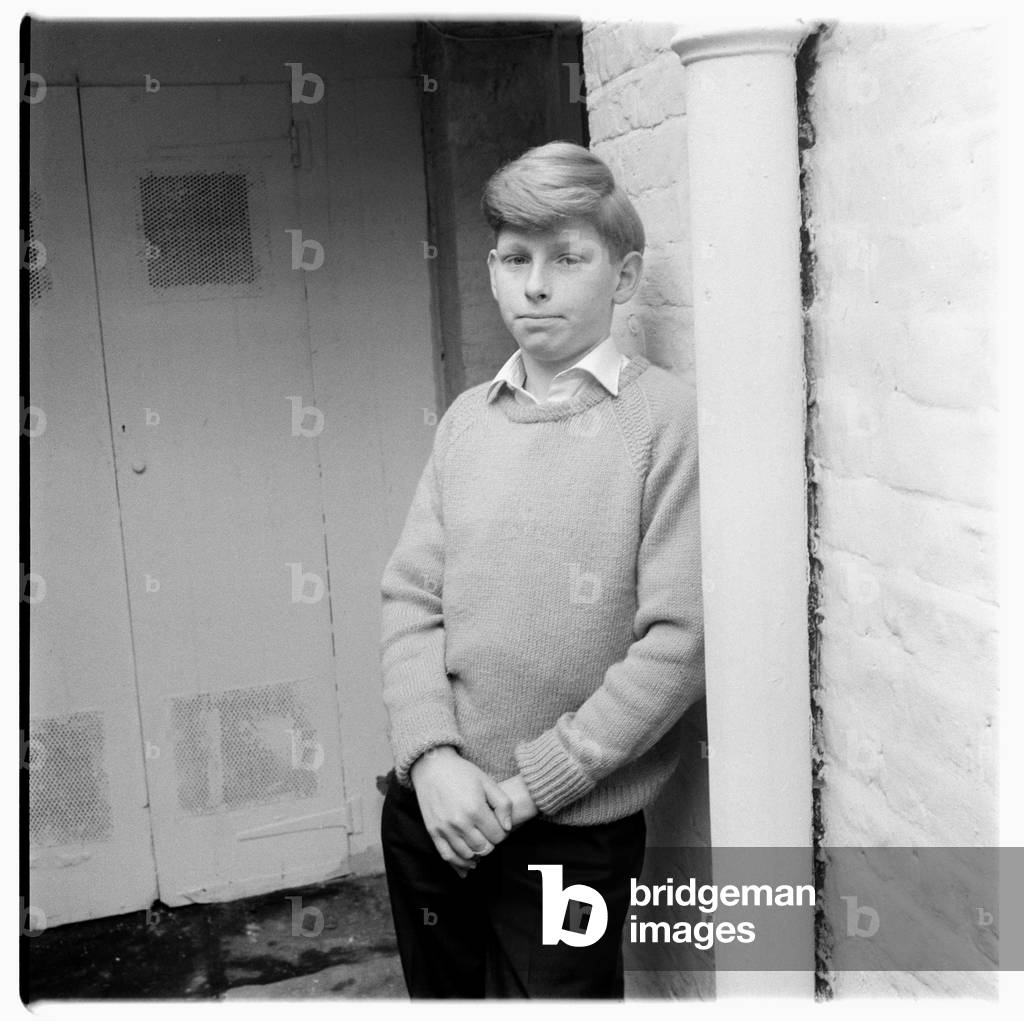 Unknown boy, c.1955 (b/w photo)