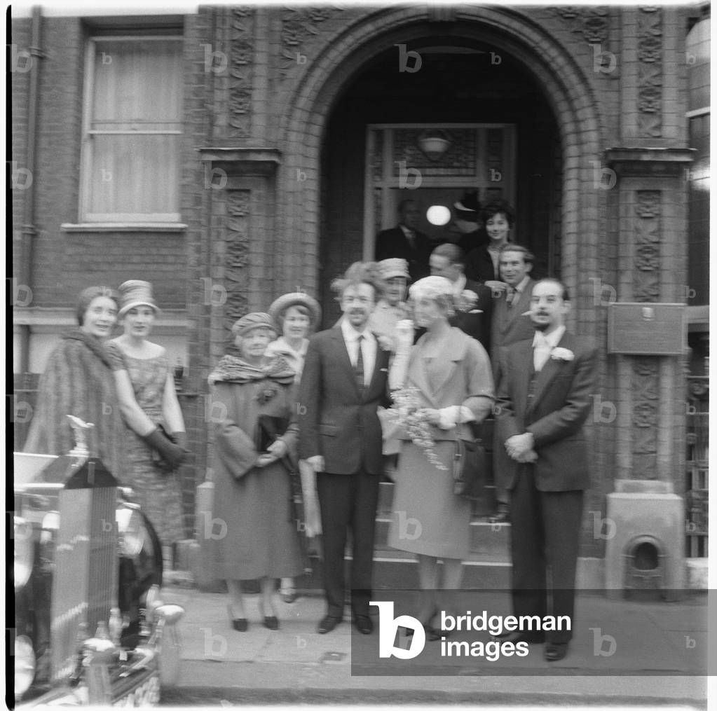 Lauraine's Wedding, mid 1950's, UK (b/w photo)