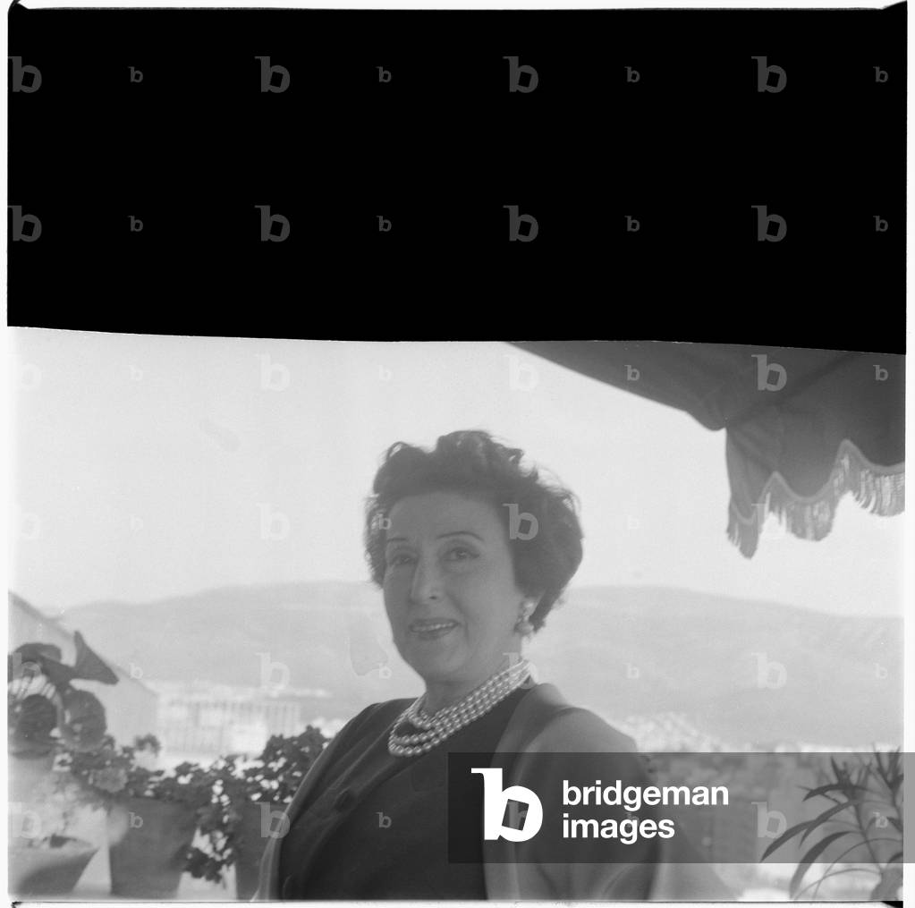 Katina Paxinou, c.1955 (b/w photo)