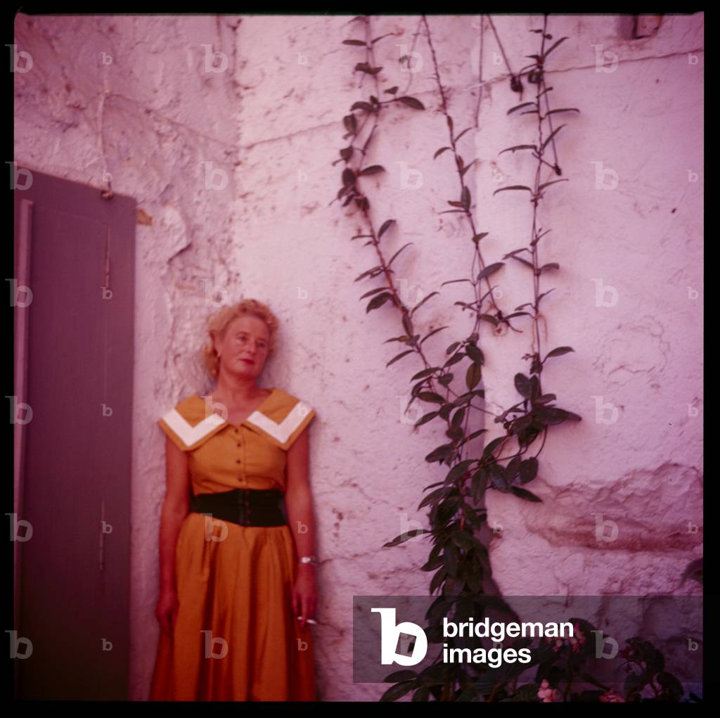 Caitlin Thomas, c.1955 (colour photo)
