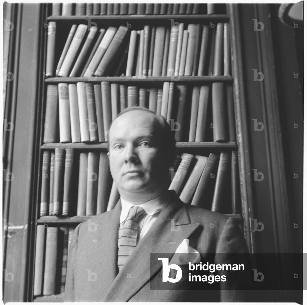 John Raymond, c.1955 (b/w photo)