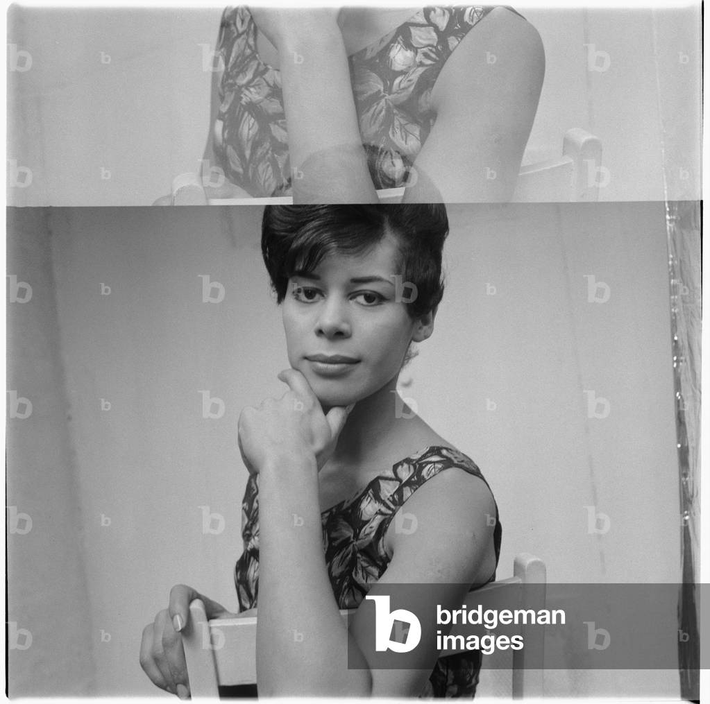 Gwen, London, UK, mid 1950's (b/w photo)