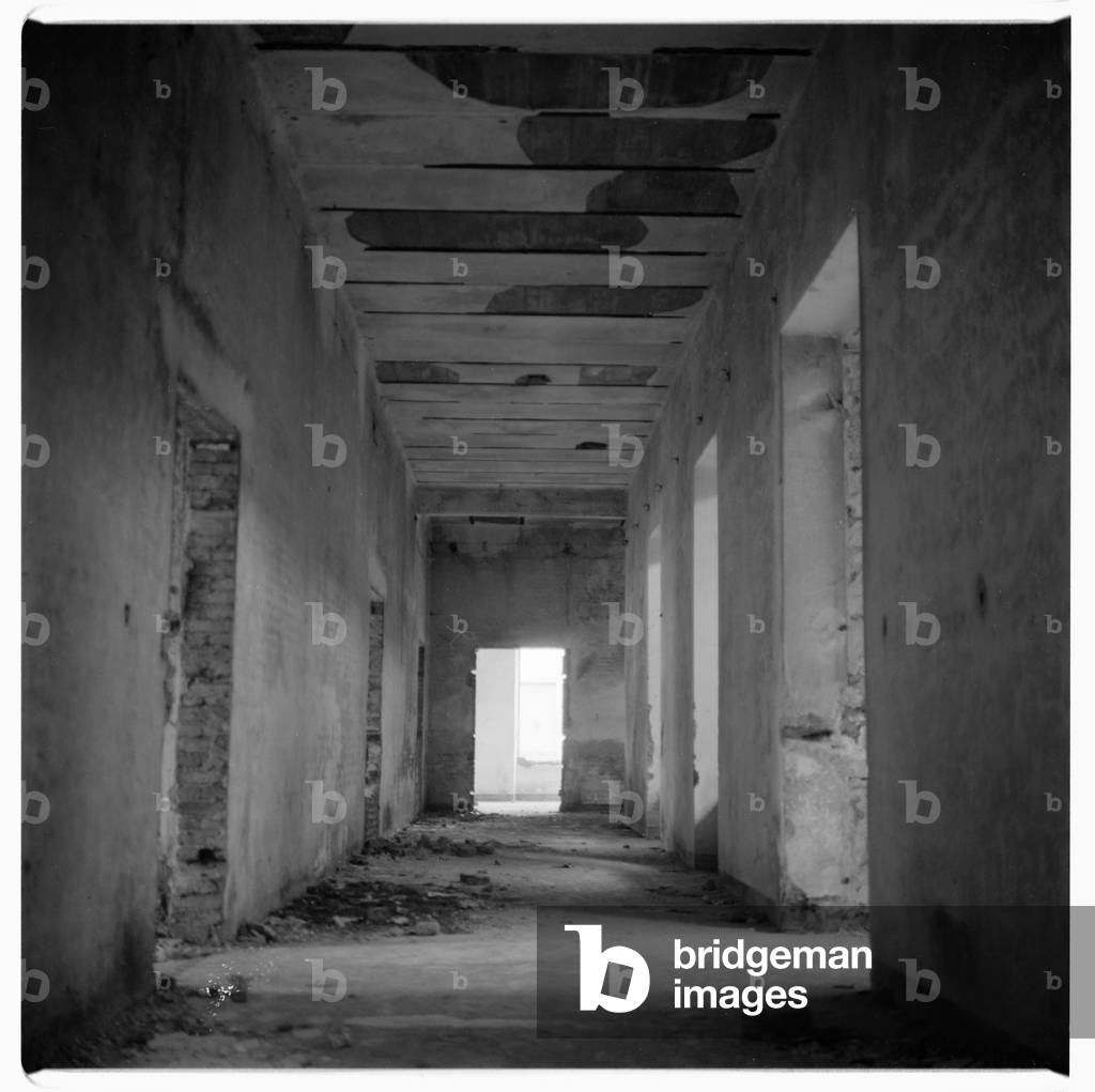 Roman ruins, c.1955 (b/w photo)