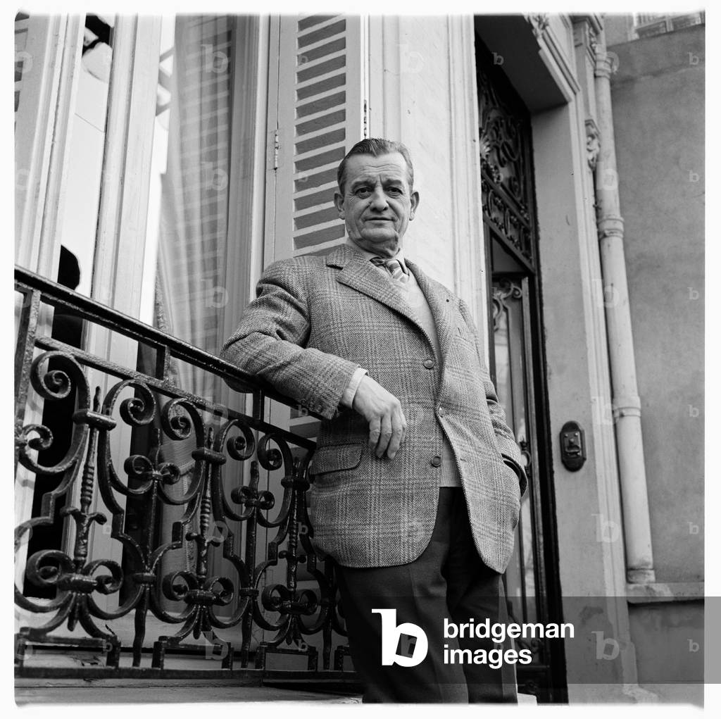 Portrait of unknown details, early 1960's (b/w photo)