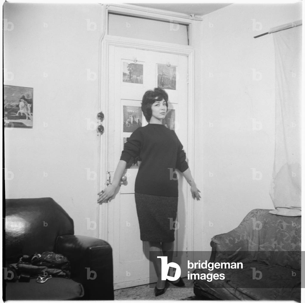 Gloria, mid 1950's (b/w photo)