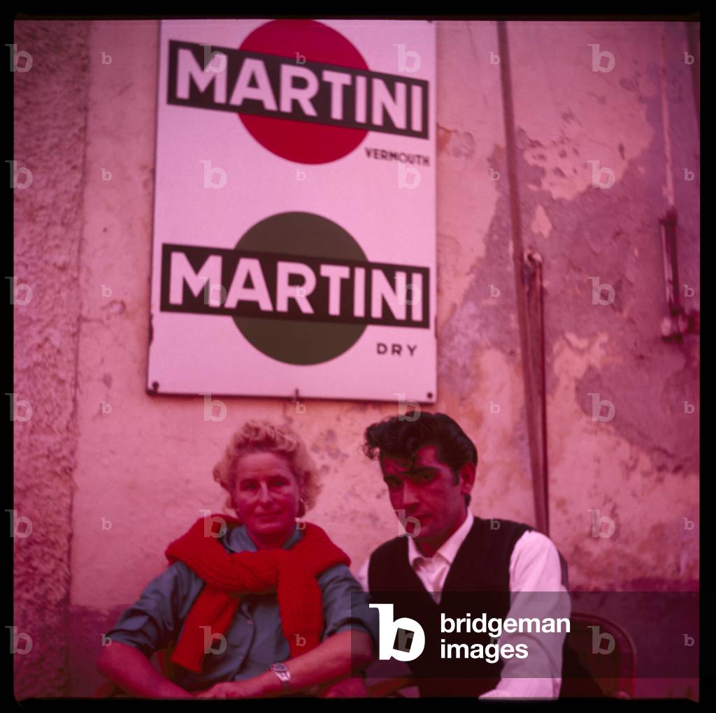 Caitlin Thomas, c.1955 (colour photo)