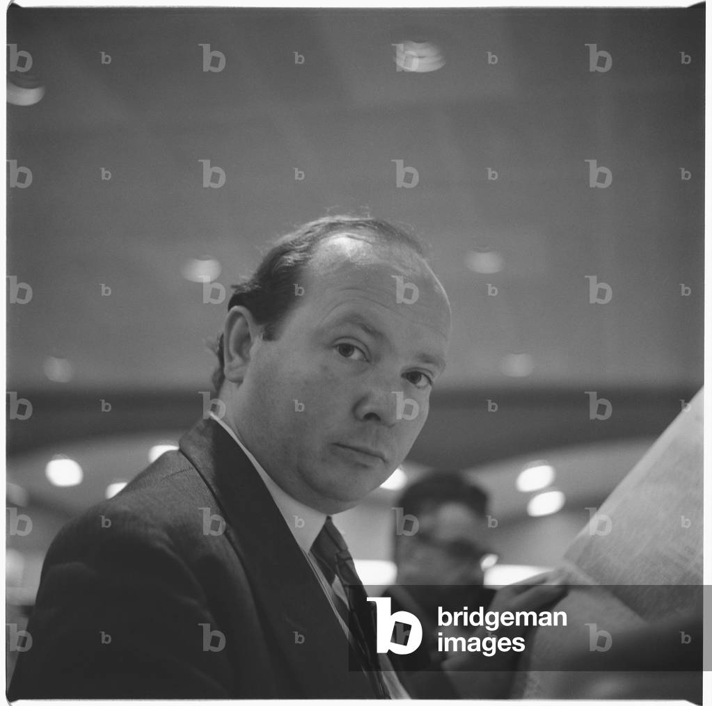 John Raymond, c.1955 (b/w photo)