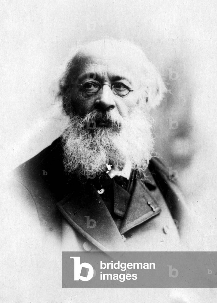 Portrait of Eugene Feyen (1815-1908), French painter.