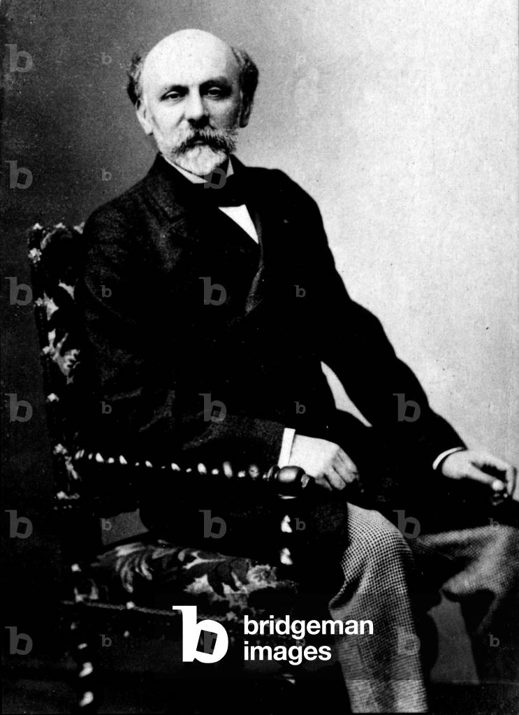 Portrait of Rene de Saint Marceaux (Saint-Marceaux) (1845-1915), French sculptor.