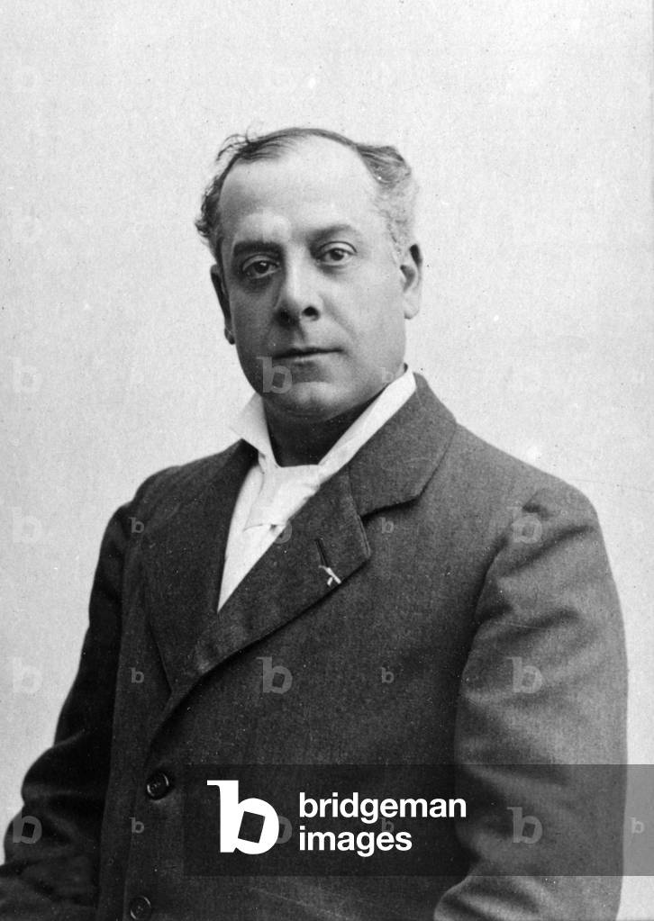 Portrait of Lucien Fugere (1848-1935), French baritone.