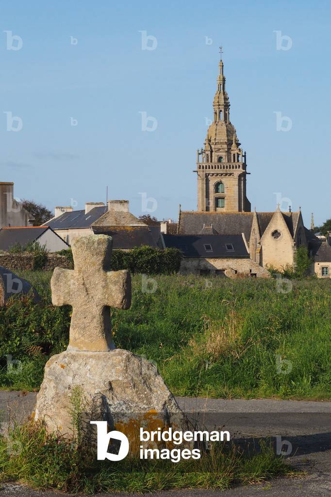 Village of the Abers region, Finister, France (photo)