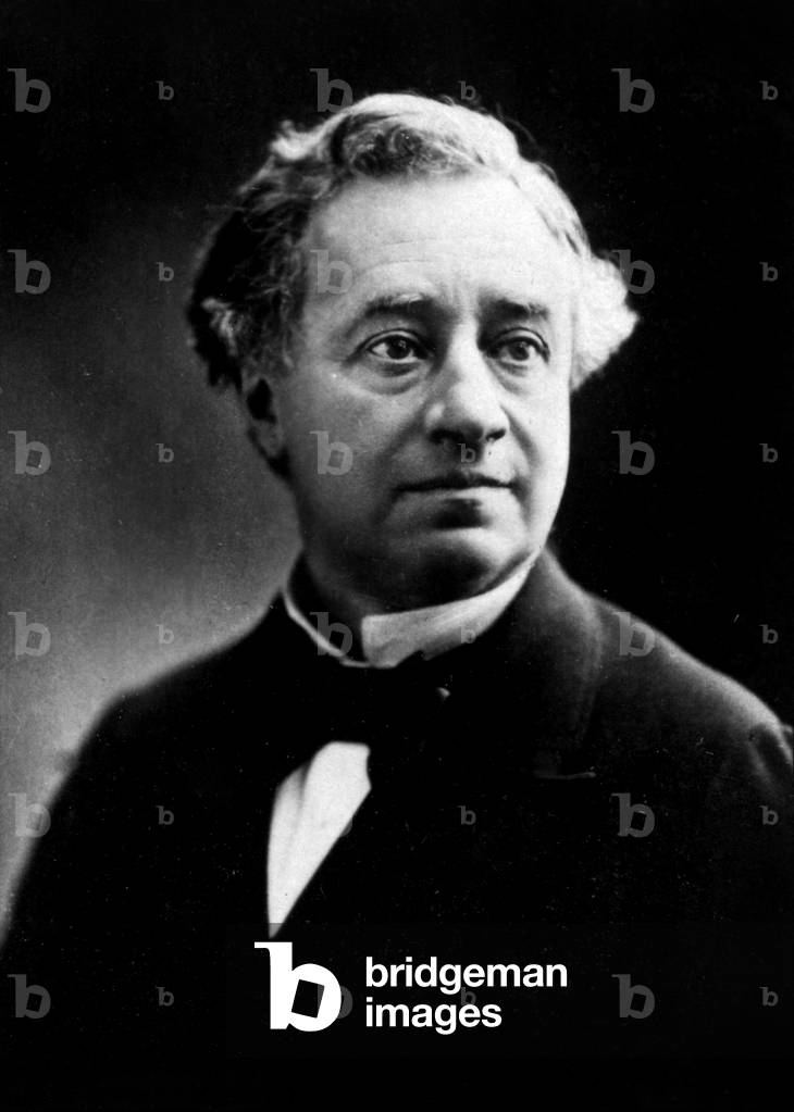 Portrait of Edmond Got (1822-1901), French comedian, member of the Comedie Francaise. Photography late 19th century.