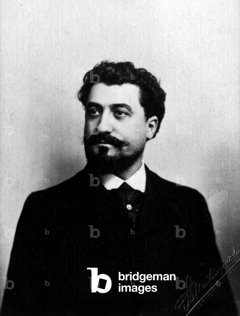 Portrait of Albert Alvarez (Raymond Gourron dit) (1861-1933), French tenor. Photography late 19th century.