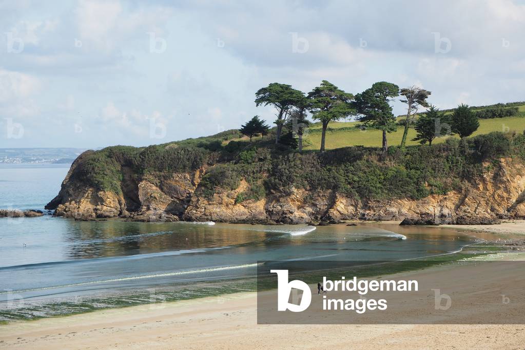 Anse near Camaret, Pointe du Raz, municipality of Plogoff, Finistre, France (photo)