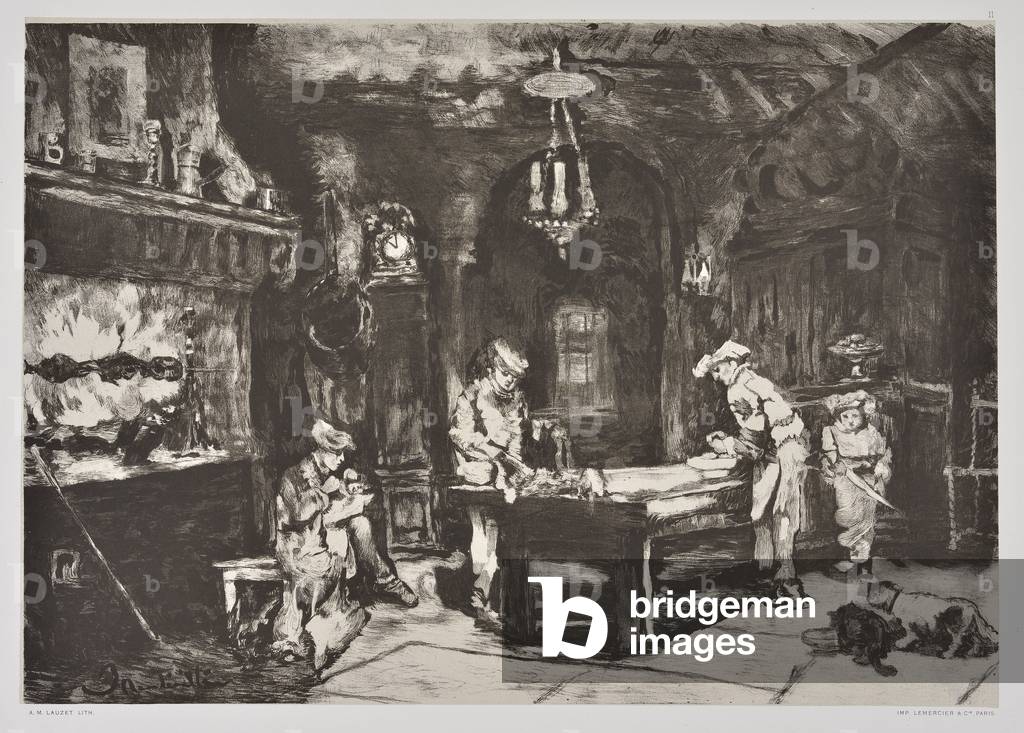 Les Cooks galants (disegno)