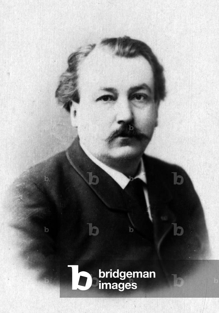 Portrait of Gustave Dore (1832-1883), French painter and cartoonist. Photography late 19th century.